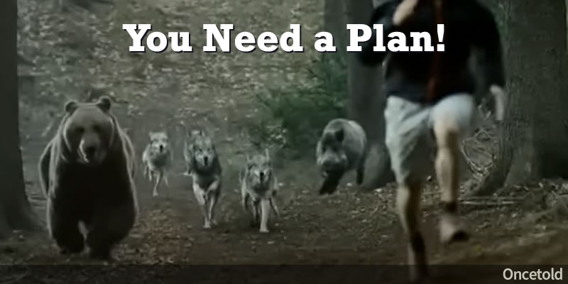 Running for your podcast's life with no plan!